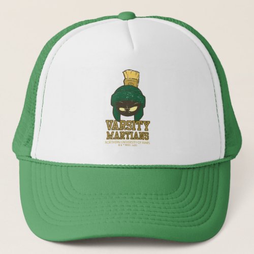 MARVIN THE MARTIAN Varsity Collegiate Graphic Trucker Hat