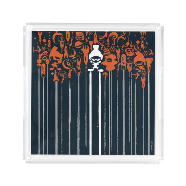 MARVIN THE MARTIAN™ Weapons of Mass Destruction Acrylic Tray (Front)
