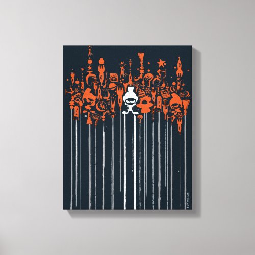 MARVIN THE MARTIAN Weapons of Mass Destruction Canvas Print