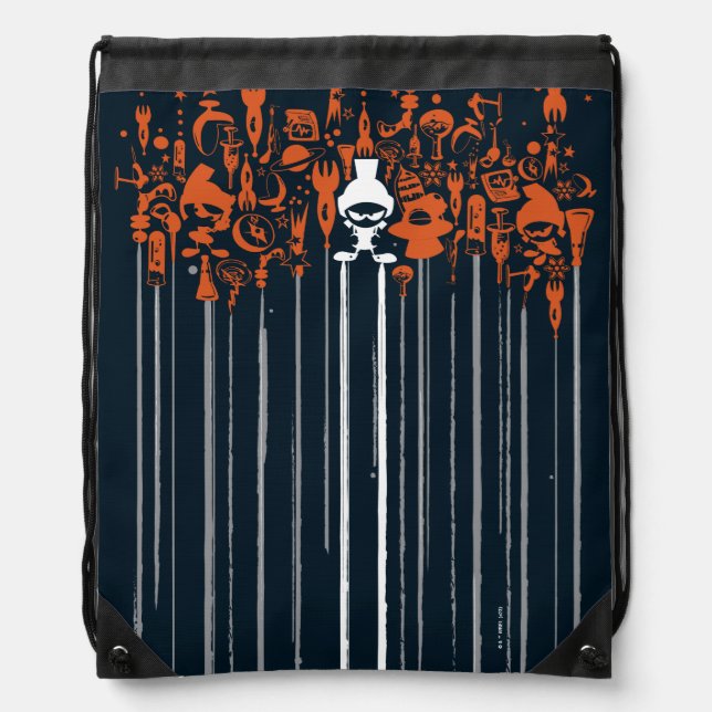 MARVIN THE MARTIAN™ Weapons of Mass Destruction Drawstring Bag (Front)