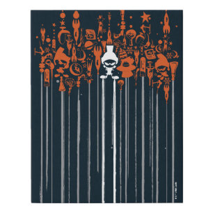 MARVIN THE MARTIAN™ Weapons of Mass Destruction Faux Canvas Print