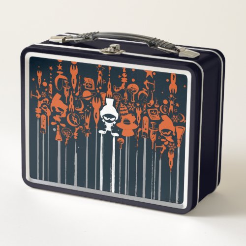 MARVIN THE MARTIAN Weapons of Mass Destruction Metal Lunch Box