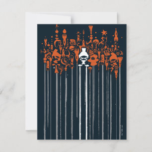 MARVIN THE MARTIAN™ Weapons of Mass Destruction Note Card