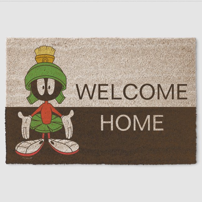 MARVIN THE MARTIAN™ - Welcome Home Fiber Doormat (Front)