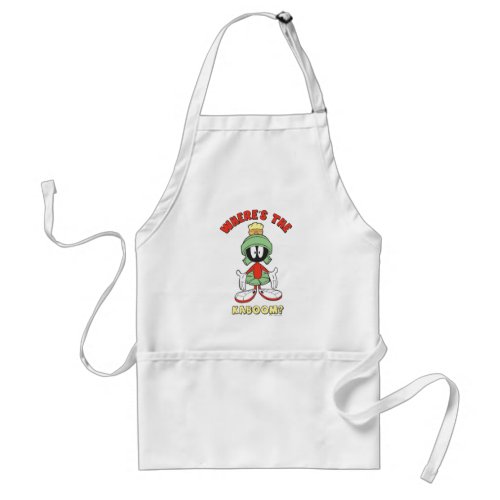 MARVIN THE MARTIANâ Wheres the Kaboom Adult Apron