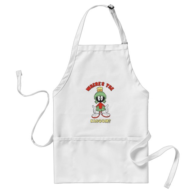 MARVIN THE MARTIAN™ Where's the Kaboom? Adult Apron (Front)