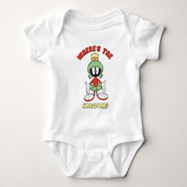 MARVIN THE MARTIAN™ Where's the Kaboom? Baby Bodysuit (Front)