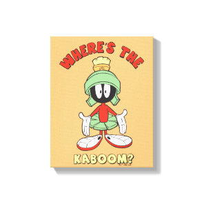 MARVIN THE MARTIAN™ Where's the Kaboom? Canvas Print