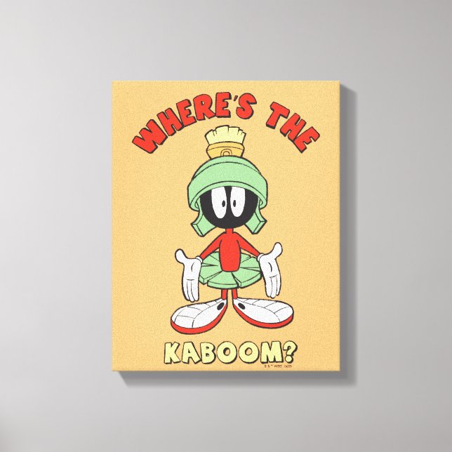 MARVIN THE MARTIAN™ Where's the Kaboom? Canvas Print (Front)