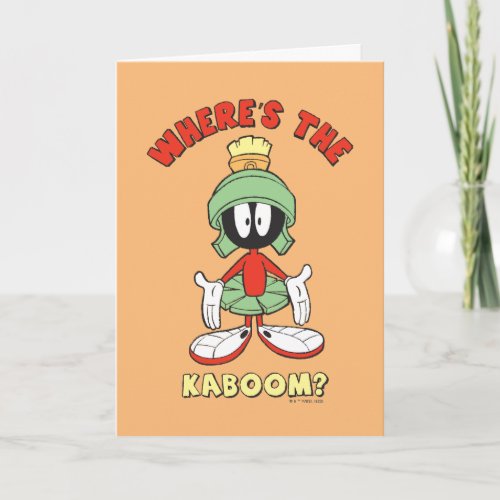 MARVIN THE MARTIANâ Wheres the Kaboom Card