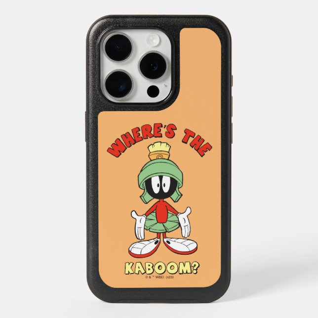 MARVIN THE MARTIAN™ Where's the Kaboom? iPhone 15 Pro Case (Back)