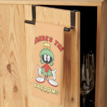 MARVIN THE MARTIAN™ Where's the Kaboom? Kitchen Towel<br><div class="desc">LOONEY TUNES™ | Check out this adorable Marvin the Martian graphic with his iconic line: "Where's the Kaboom?".</div>