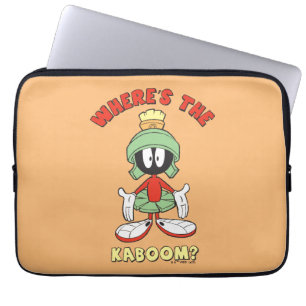 MARVIN THE MARTIAN™ Where's the Kaboom? Laptop Sleeve