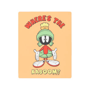 MARVIN THE MARTIAN™ Where's the Kaboom? Metal Print