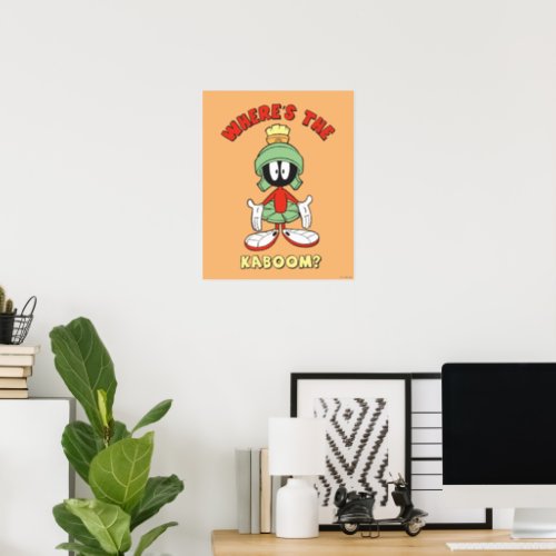MARVIN THE MARTIAN Wheres the Kaboom Poster