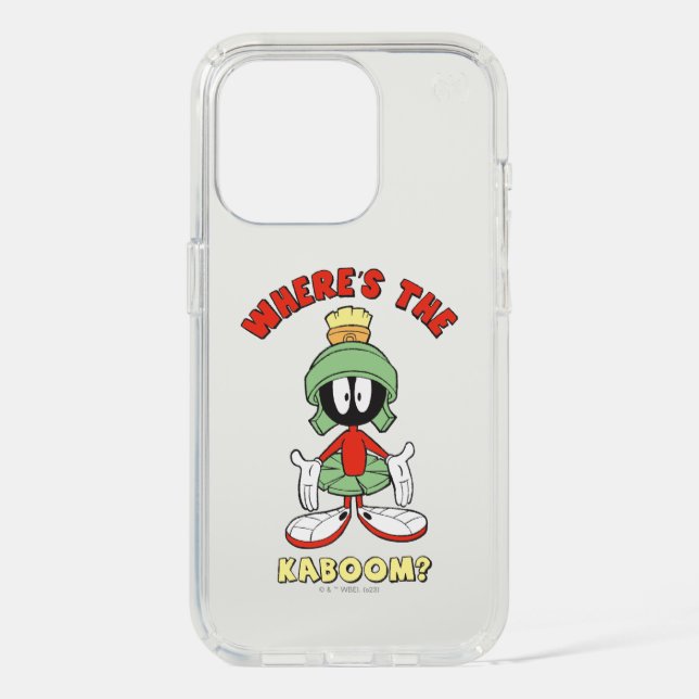 MARVIN THE MARTIAN™ Where's the Kaboom? Speck iPhone Case (Front)
