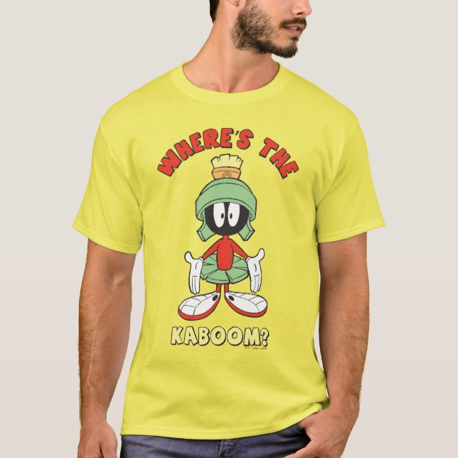 MARVIN THE MARTIAN™ Where's the Kaboom? T-Shirt (Front)
