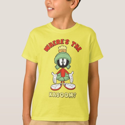 MARVIN THE MARTIANâ Wheres the Kaboom T_Shirt