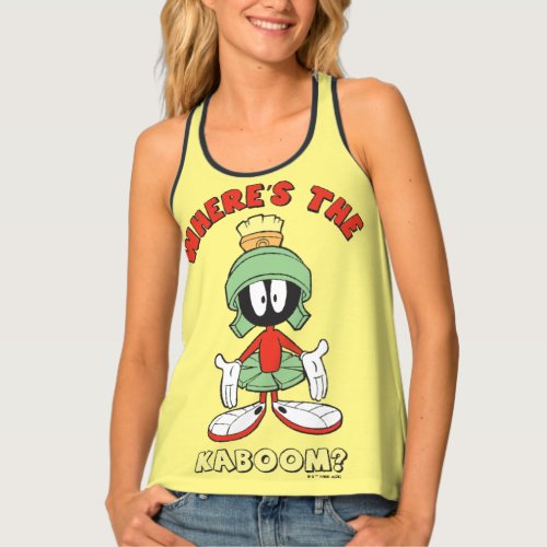 MARVIN THE MARTIANâ Wheres the Kaboom Tank Top