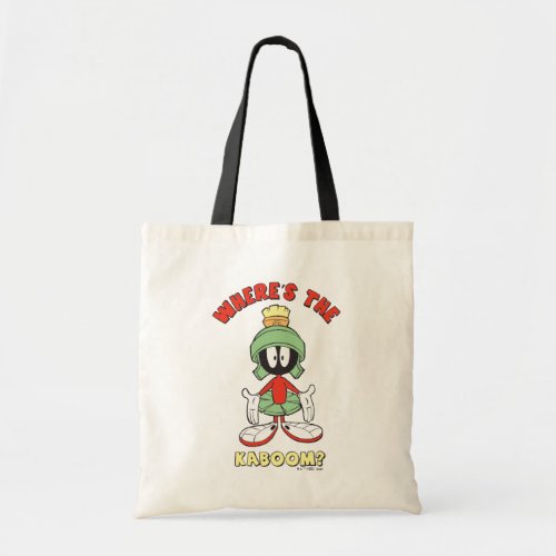 MARVIN THE MARTIAN Wheres the Kaboom Tote Bag