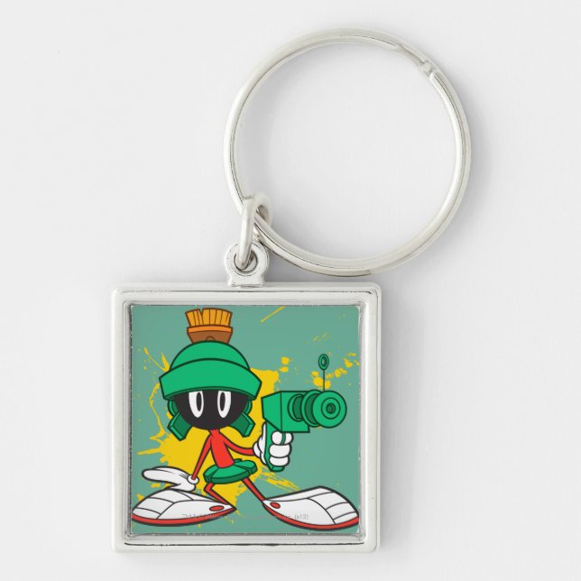 MARVIN THE MARTIAN™ With a Laser Keychain (Front)