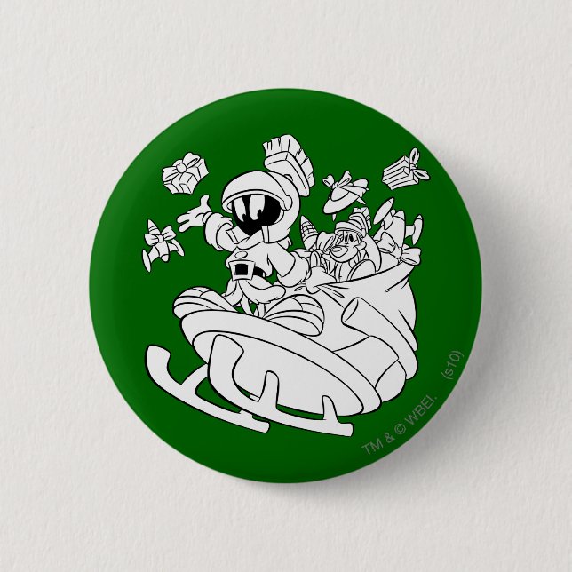 MARVIN THE MARTIAN™ with Toys Button (Front)