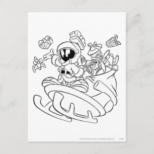 MARVIN THE MARTIAN™ with Toys Postcard