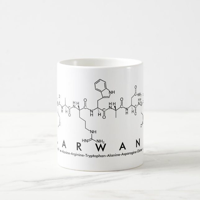 Marwane peptide name mug (Center)
