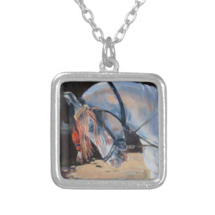 Marwari Horse Rajasthan 2010 Silver Plated Necklace