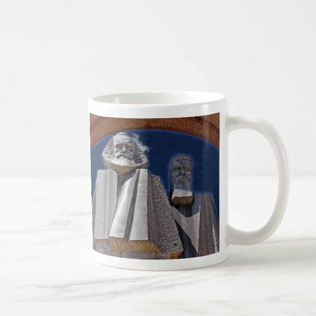 Marx and Engels Coffee Mug (Right)
