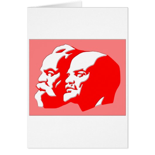 Marx And Lenin Cards (Front)