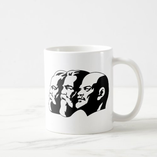 Marx Engels and Lenin Coffee Mug