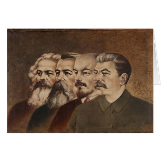 Marx, Engels, Lenin, and Stalin (Front Horizontal)