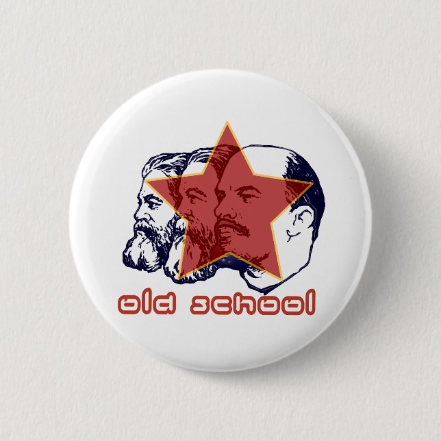 MARX ENGELS LENIN BUTTON (Front)