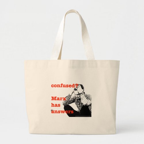 marx has answers grocery bag