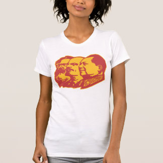 Marx Lenin Mao Portrait T-Shirt