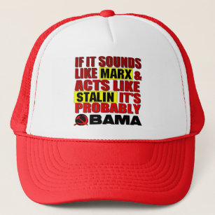Marx, Stalin? Obama! Trucker Hat