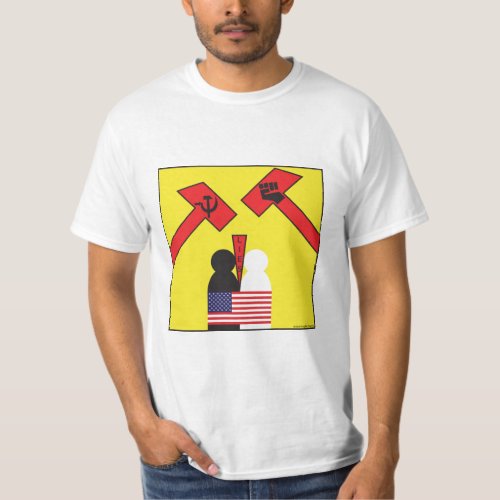 Marxist Communist Wedge T_Shirt