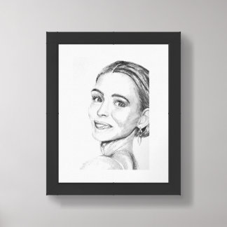 MARY 2 PORTRAIT FRAMED ART