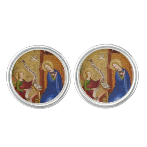 Mary and Angel of Annunciation Cufflinks
