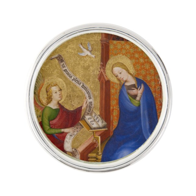 Mary and Angel of Annunciation Pin (Front)