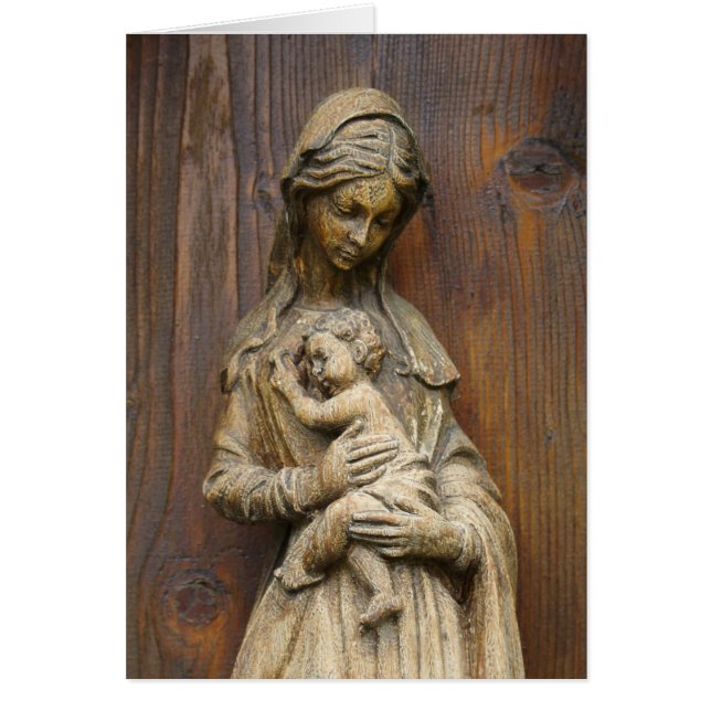Mary And Baby Jesus Cards (Front)
