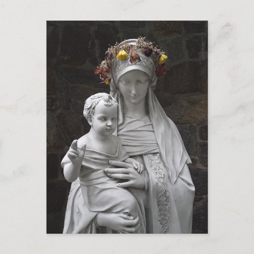 Mary and Christ Child Postcard