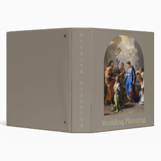 Mary and Joseph Catholic Wedding Planning Journal 3 Ring Binder
