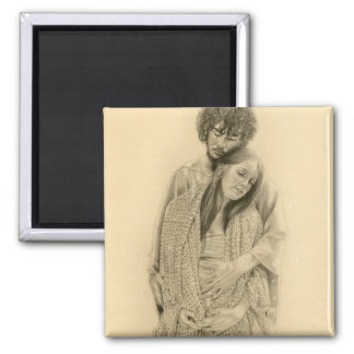 Mary and joseph Magnet