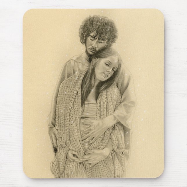 Mary and joseph Mousepad (Front)