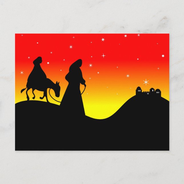 Mary and Joseph Postcard (Front)
