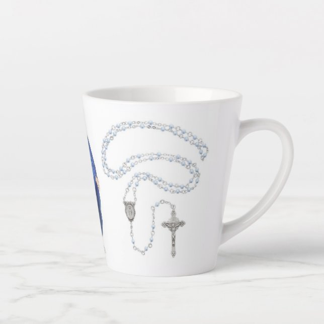 Mary and Rosary mug (Right)