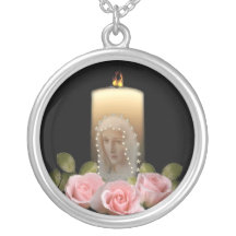 Mary and roses