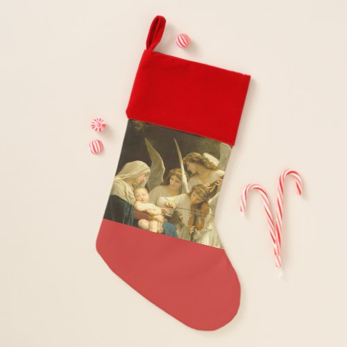 Mary and the Angels Christmas Stocking